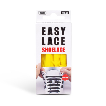 Silikonschnürsenkel ohne Bindung BOX 20 Stück