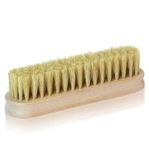 Große Schuhbürste mit Naturborsten