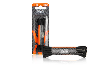 Runde feuerfeste Schnürsenkel für Sicherheitsarbeitsstiefel - Worker Walker HD PRO