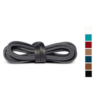 Elegante Lederschnürsenkel