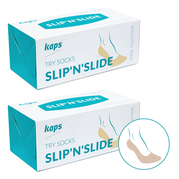 Schuhanziehende Füße Satz 2 x 144 Kaps